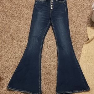 Bridge flare jeans
